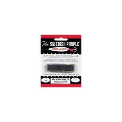 Bay de Noc Lure Co. Swedish Pimple Ice Fishing Lure