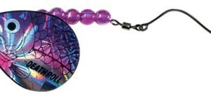 Cabela's Fisherman Series Death Roll Walleye Spinner Rig - Purple Silver - #5