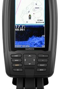 Garmin ECHOMAP Plus 44cv GPS Fishfinder/Chartplotter Combo with GT20 Transducer and BlueChart g3 Charts