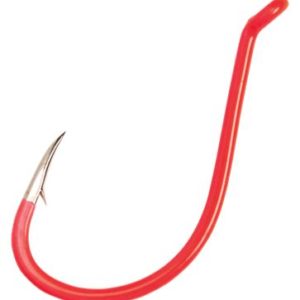 Eagle Claw Lazer Sharp L2 Octopus Hook - L2FRUH-2 - Flourescent Red