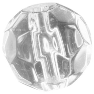 Bass Pro Shops Faceted Glass Beads - 8mm - Clear