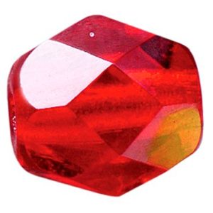 Bass Pro Shops Faceted Glass Beads - 8mm - Red