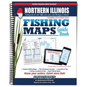 Sportsman's Connection Fishing Maps Guide Book - Northern - Illinois