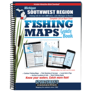 Sportsman's Connection Fishing Maps Guide Book - Southwestern - Michigan