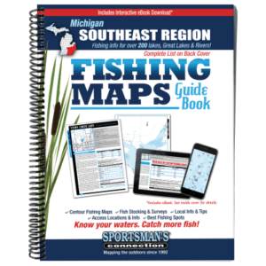 Sportsman's Connection Fishing Maps Guide Book - Southeastern - Michigan