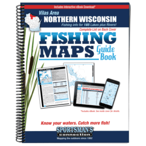Sportsman's Connection Fishing Maps Guide Book - Vilas/Iron Countries - Wisconsin