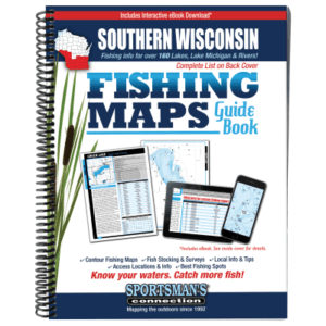 Sportsman's Connection Fishing Maps Guide Book - Southern Wisconsin - Wisconsin