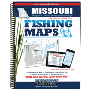 Sportsman's Connection Fishing Maps Guide Book - Whole State - Missouri