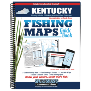 Sportsman's Connection Fishing Maps Guide Book - Whole State - Kentucky