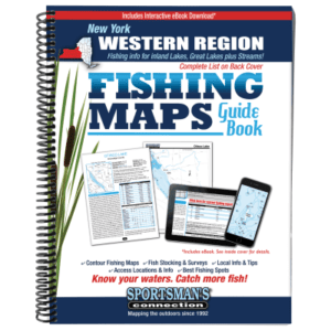 Sportsman's Connection Fishing Maps Guide Book - Western - New York