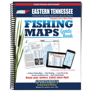Sportsman's Connection Fishing Maps Guide Book - East - Tennessee