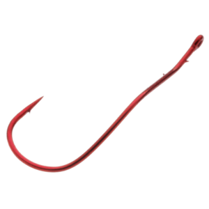 Mustad UltraPoint Slow Death Hook - Red - 10 Pack - #2