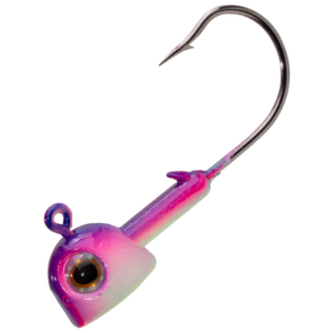 Bass Pro Shops XPS Walleye Jig - 1/8 oz. - Purple/Pink/Glow