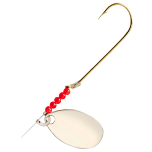 Little-Joe Red Devil Spinner - 2/0 - Nickel