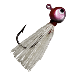 VMC Hot Skirt Glow Jig -1/16 oz. - Red White