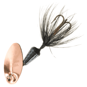 Worden's Vibric Rooster Tail Inline Spinner - 1/4 oz. - Copper Black