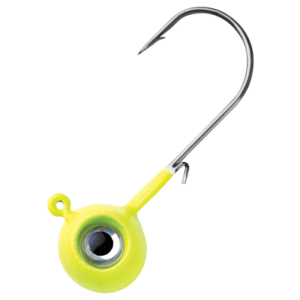 VMC Neon Moon Eye Jighead - 1/4 oz. - Chartreuse
