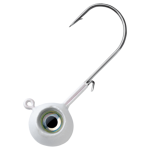 VMC Neon Moon Eye Jighead - 1/8 oz. - White