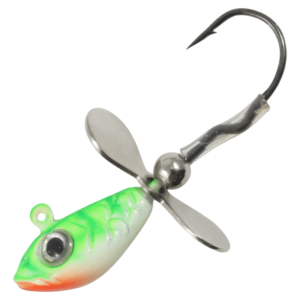 Northland Fishing Tackle UV Whistler Jig - 1/4 oz. - UV Glow Perch