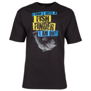 Bass Pro Shops Fish Finder T-Shirt for Men - Black - M