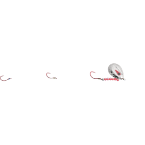 JB Lures #3-1/2 Ventilator Spinner Rig - Hammered Nickel