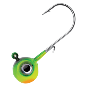 VMC Neon Moon Eye Jighead - 3/4 oz. - Firetiger