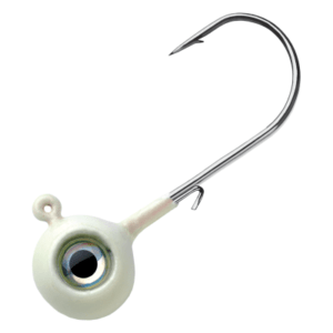 VMC Neon Moon Eye Jighead - 3/4 oz. - Glow
