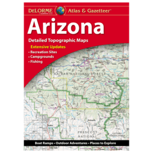 DeLorme Atlas & Gazetteer Detailed Topographic Maps Book - Arizona