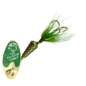 Worden's Vibric Rooster Tail Inline Spinner - 1/4 oz. - Frog