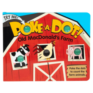 Poke-A-Dot Old McDonald's Farm Interactive Board Book for Kids