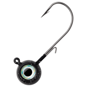 VMC Neon Moon Eye Jighead - 3/8 oz. - Black