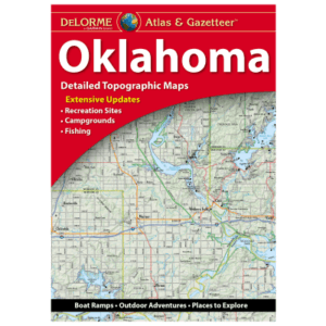 DeLorme Atlas & Gazetteer Detailed Topographic Maps Book - Oklahoma