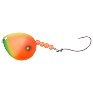 Cabela's Fisherman Series Death Roll Walleye Spinner Rig - #3 - Rotten Tomato