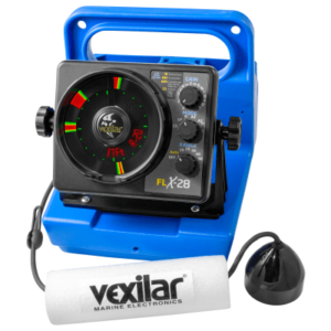 Vexilar FLX28 Sonar Flasher Fish Finder Genz Pack with PV Ice Ducer