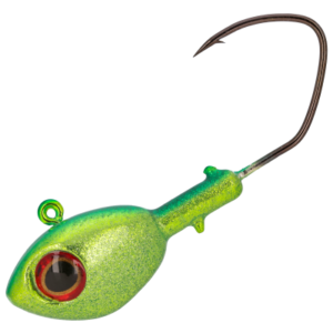 Cabela's Metallic Walleye Jighead - 1 oz. - Metallic Antifreeze/Green