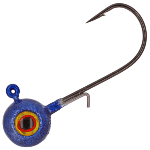 Cabela's Metallic Livin' Eye Jighead - 1/2 oz. - Metallic Purple