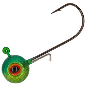 Cabela's Metallic Livin' Eye Jighead - 3/8 oz. - Metallic Antifreeze/Green