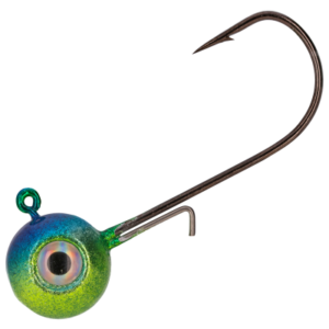 Cabela's Metallic Livin' Eye Jighead - 1/4 oz. - Metallic Antifreeze/Blue