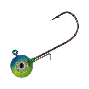 Cabela's Metallic Livin' Eye Jighead - 3/8 oz. - Metallic Antifreeze/Blue