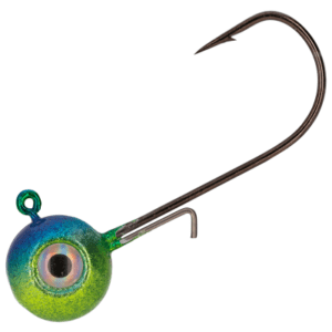 Cabela's Metallic Livin' Eye Jighead - 1/2 oz. - Metallic Antifreeze/Blue