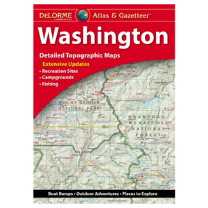 DeLorme Atlas & Gazetteer Detailed Topographic Maps Book - Washington