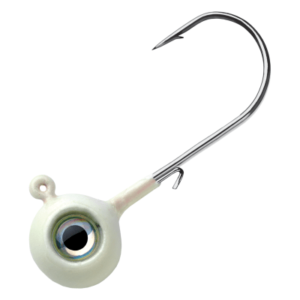 VMC Neon Moon Eye Jighead - 1/8 oz. - Glow