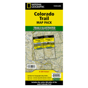 National Geographic Trails Illustrated Topographic Map Guide Series Map Bundle - Colorado - Colorado Trail 2-Pack