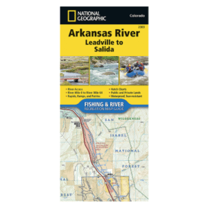 National Geographic Fishing and River Recreation Map Guide Series Maps - Arkansas River/Leadville