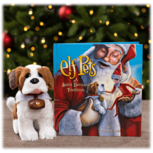 Elf on the Shelf Elf Pets: A Saint Bernard Tradition Plush with Storybook