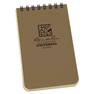 Rite in the Rain All-Weather Top Spiral Notebook - Coyote Tan