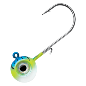 VMC Neon Moon Eye Jighead - 1/4 oz. - Blue Fire UV