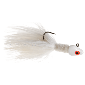 Bass Pro Shops Walleye Angler Deluxe Marabou Jig - 1/8 oz. - White