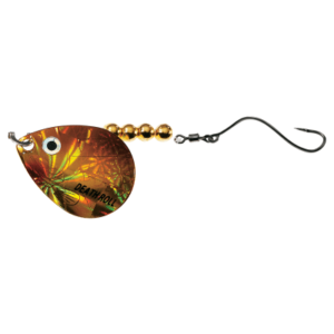 Cabela's Fisherman Series Death Roll Walleye Spinner Rig - Gold Shiner - #3