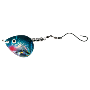 Cabela's Fisherman Series Death Roll Walleye Spinner Rig - Silver Shiner - #3